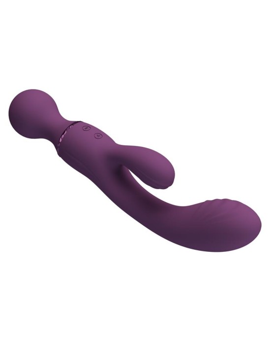 Prettylove All Roundet Viba and Massager 2 in 1
