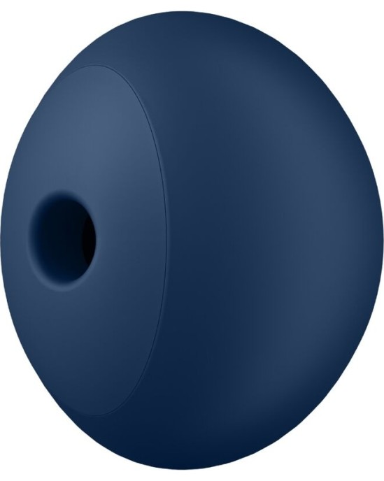 Satisfyer Air Pulse APMIERINĀTĀJS — AIR POWER 4 STIMULATORS UN VIBRATORS 12 VIBRĀCIJAS ZILS