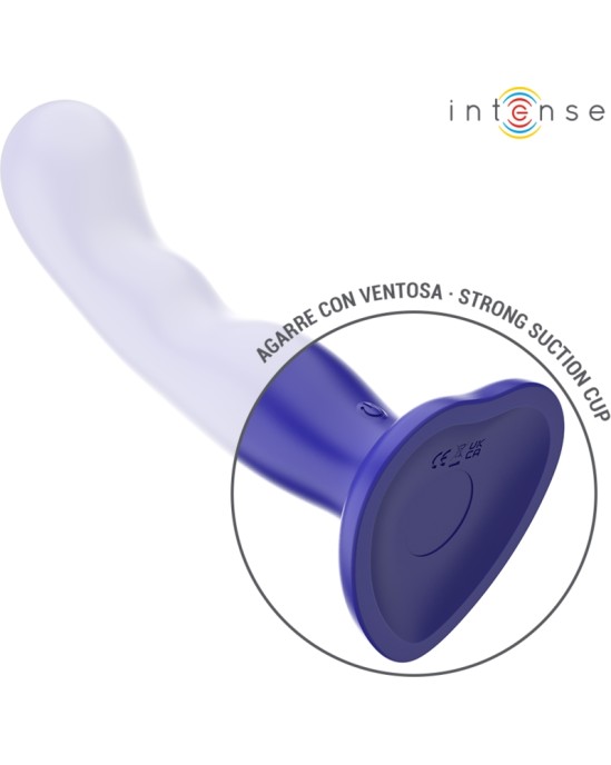 Intense Fun INTENSE — ĪSS VIBRATORS AR SŪCĒJTAUSI BLUE TĀLVADĪBAS PULTI