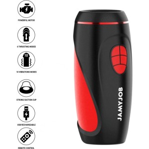 Jamyjob PYSTON BASE AUTOMATIC MASTURBATOR WITH REMOTE CONTROL DILDO