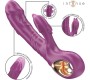 Intense Fun INTENSE - HALLE MULTIFUNCTION VIBRATOR WITH DOLPHIN STIMULATING TONGUE PURPLE