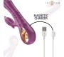 Intense Fun INTENSE - HALLE MULTIFUNCTION VIBRATOR WITH DOLPHIN STIMULATING TONGUE PURPLE