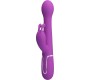 Pretty Love DEJON 3 IN 1 MULTIFUNCTION RABBIT VIBRATOR PURPLE