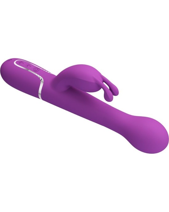 Pretty Love DEJON 3 IN 1 MULTIFUNCTION RABBIT VIBRATOR PURPLE