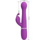Pretty Love DEJON 3 IN 1 MULTIFUNCTION RABBIT VIBRATOR PURPLE