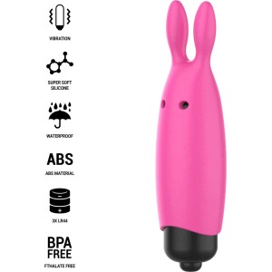 Intense Fun INTENSE - HOPPER PINK VIBRATING BULLET 8.3 X 2.4 CM