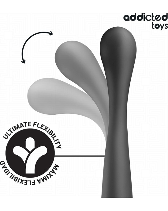 Addicted Toys DOUBLE ANAL MASSAGER SILICONE 22.5 CM