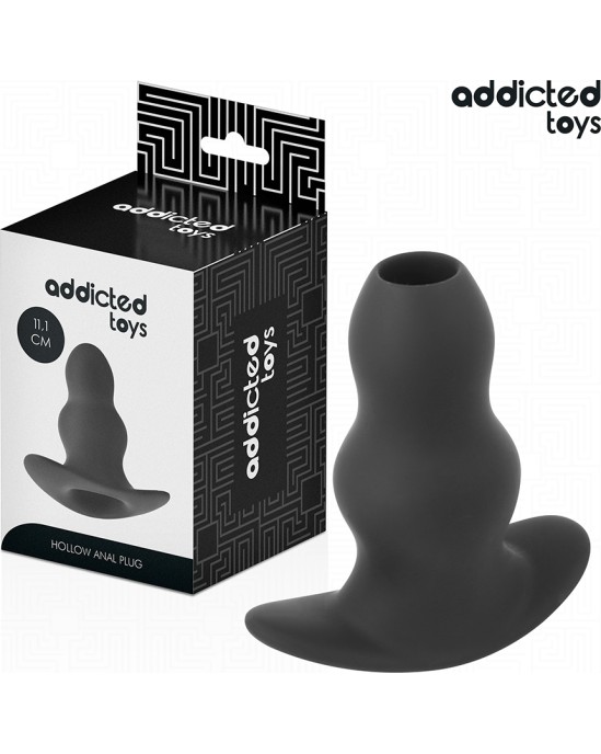 Addicted Toys HOLLOW ANAL PLUG SILICONE SIZE L 11.1 CM
