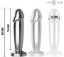 Intense Anal Toys INTENSE - ANAL PLUG 10 VIBRATIONS METAL DILDO WITH REMOTE CONTROL S