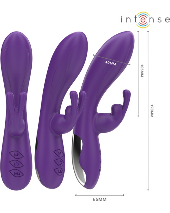 Intense Fun INTENSE - RANDALL RABBIT VIBRATOR 10 VIBRATIONS PURPLE
