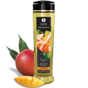 Shunga Oils SHUNGA - ORGANIC MASSAGE OIL MANGO 240 ML