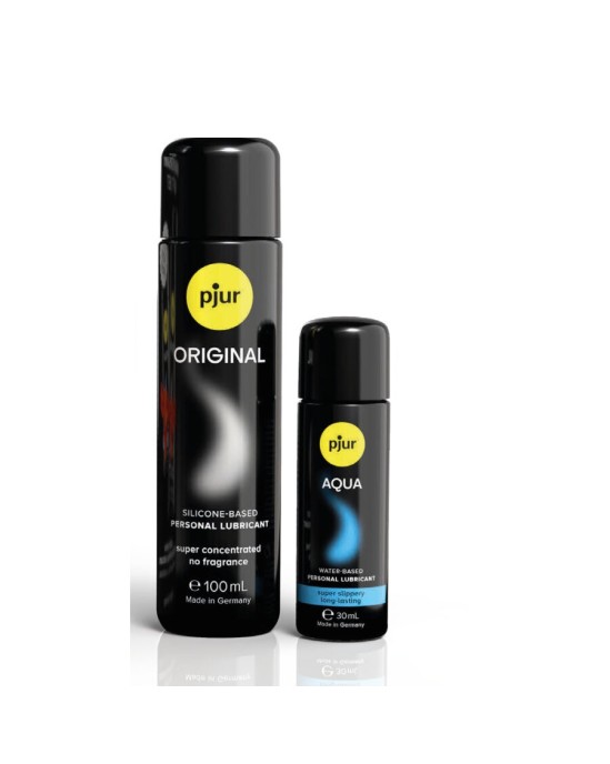 Pjur SET 30TH ANNIVERSARY ORIGINAL 100 ML + AQUA 30 ML AS A GIFT