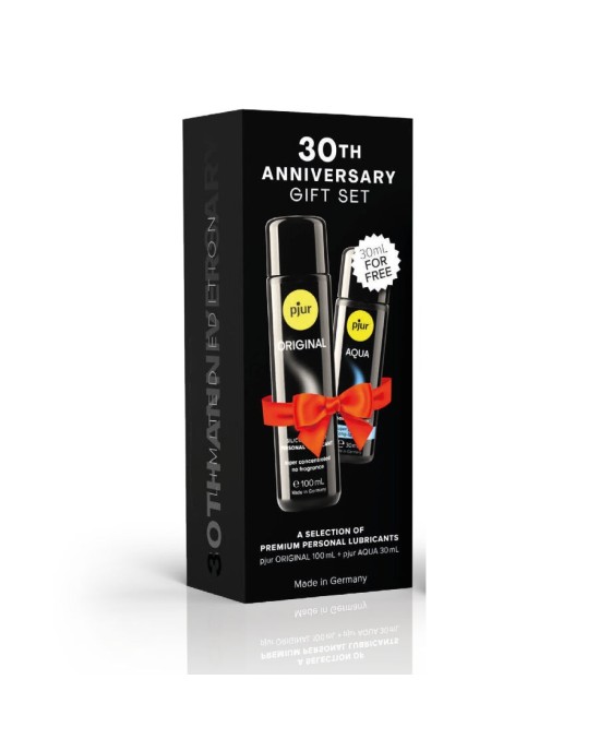 Pjur SET 30TH ANNIVERSARY ORIGINAL 100 ML + AQUA 30 ML AS A GIFT