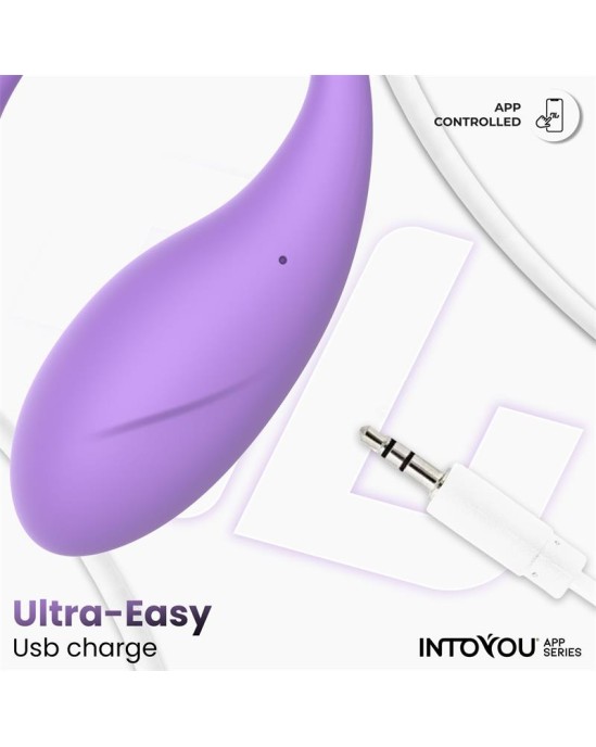 Intoyou App Series Bulby Egg Vibrator with App Lavander