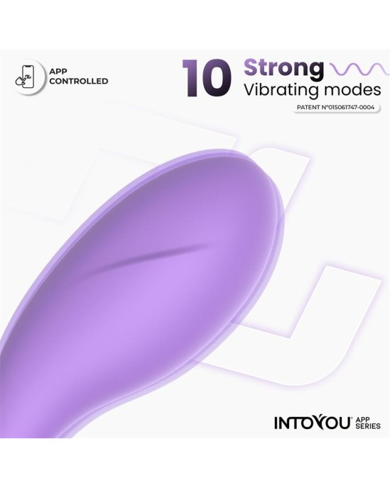Intoyou App Series Bulby Egg Vibrator with App Lavander