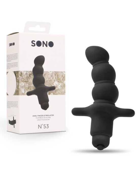 Sono СТИМУЛЯТОР АНАЛЬНЫХ ПАЛЬЦЕВ N 53 ЧЕРНЫЙ